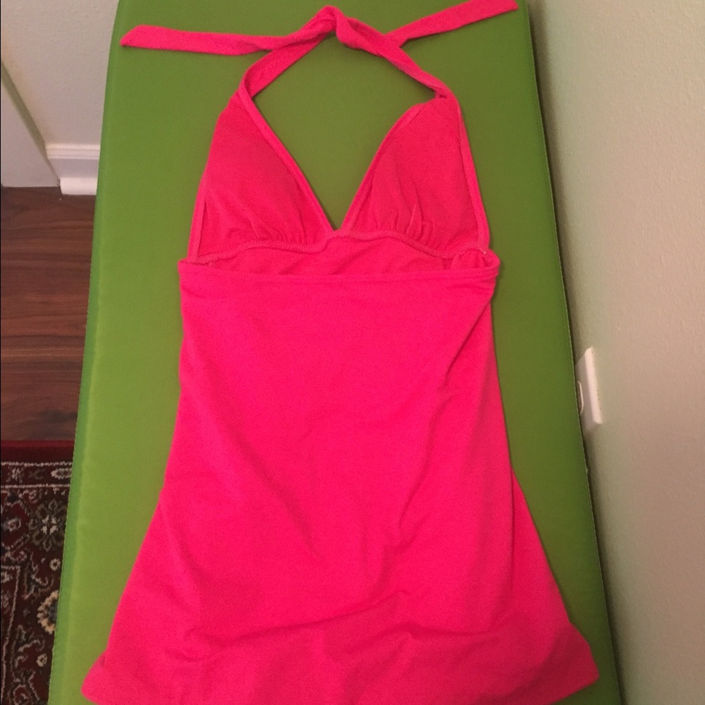 Juicy Couture Hot Pink Halter Swim Dress - Picture 3 of 7